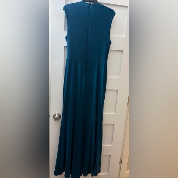 Betsy & Adam Teal Dress - Picture 8 of 9